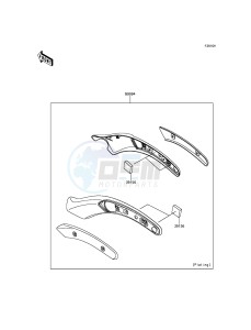 VULCAN_S EN650AFF XX (EU ME A(FRICA) drawing Accessory(Fender Strut Cover)