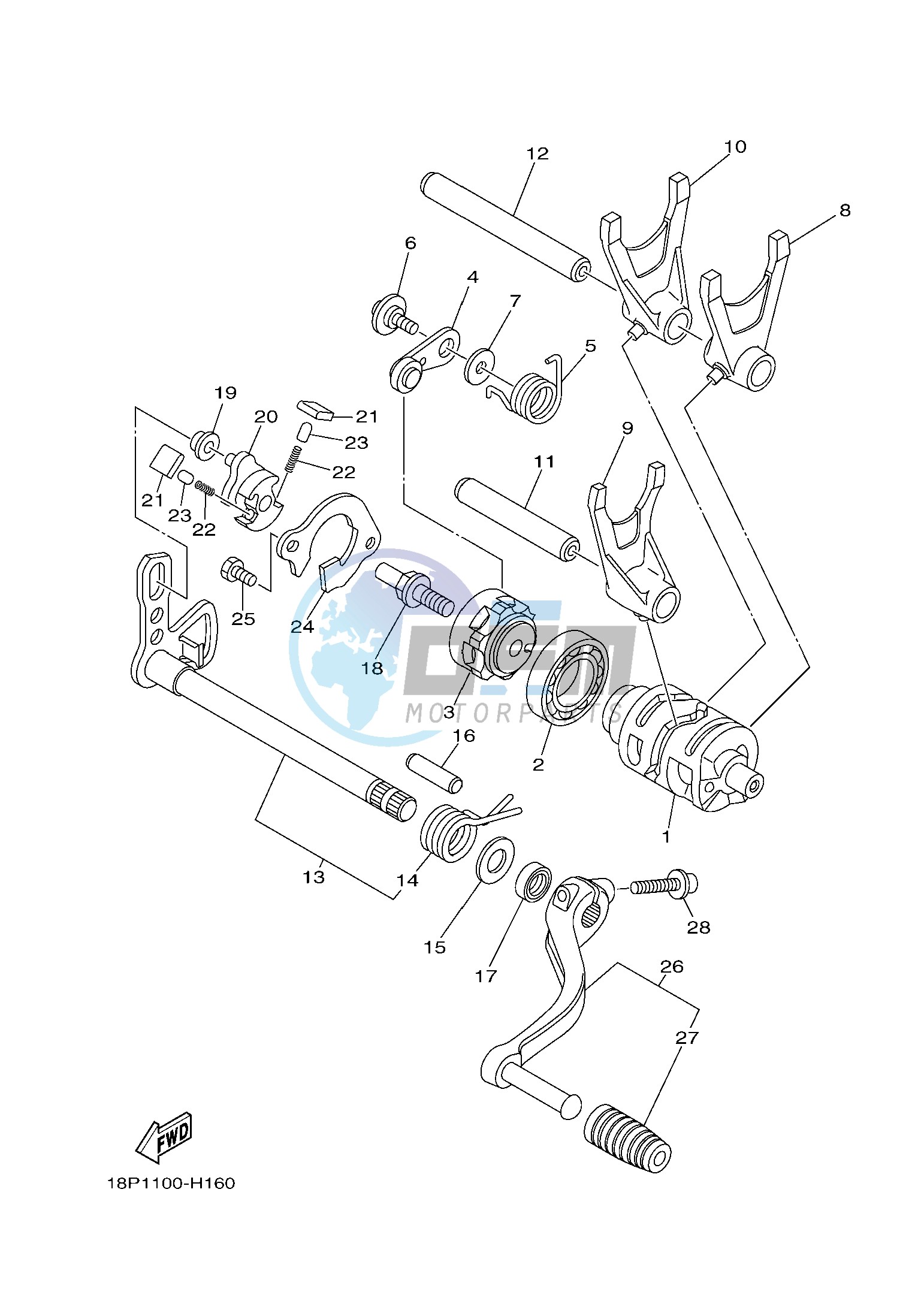 SHIFT CAM & FORK