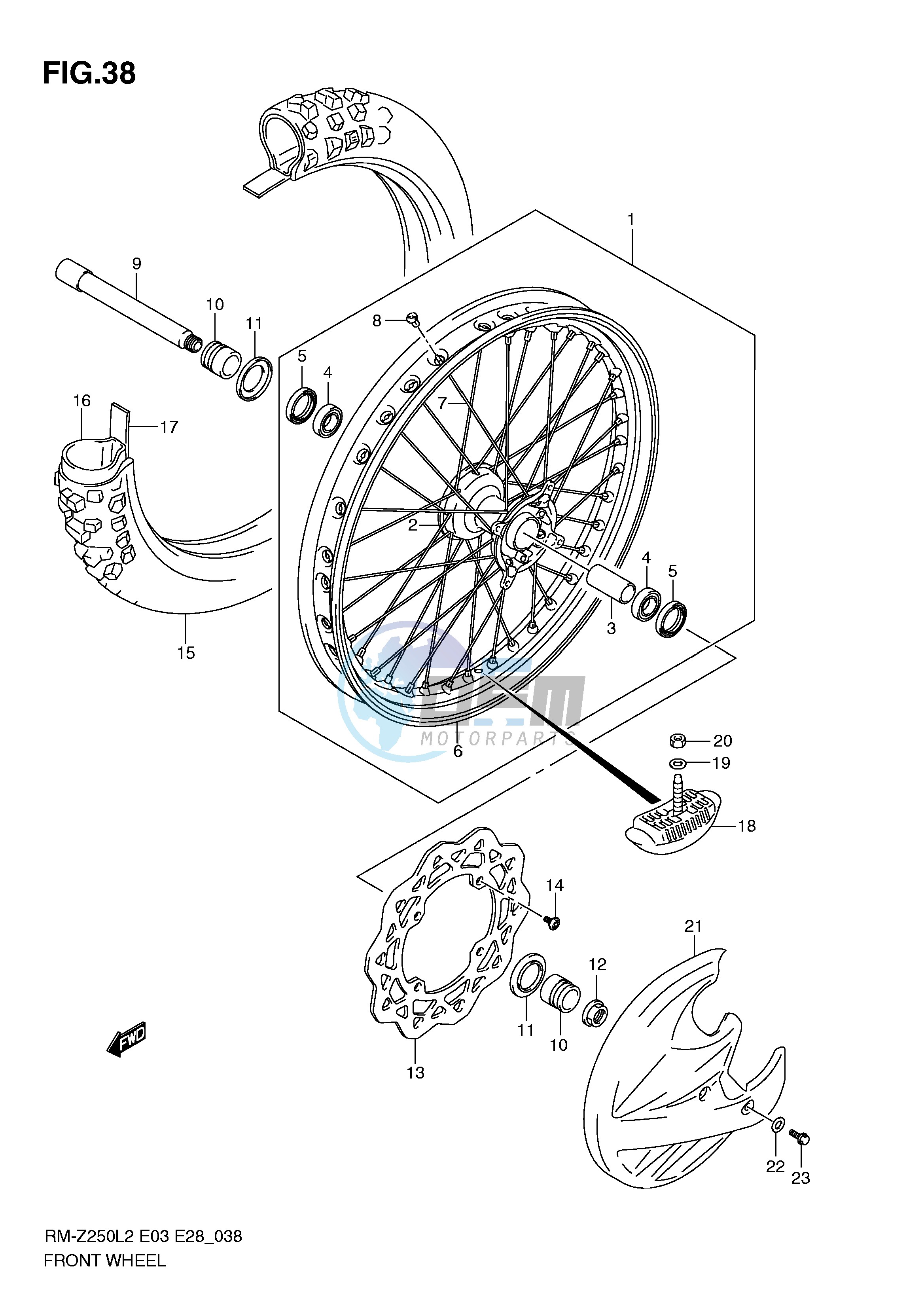 FRONT WHEEL