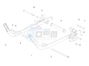 V7 II Stornello ABS 750 (APAC) drawing Frame II