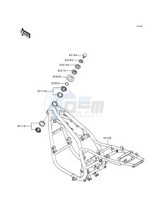 ZR 750 C [ZEPHYR 750] (C1-C3) [ZEPHYR 750] drawing FRAME