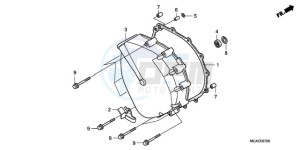 GL18009 Europe Direct - (ED / AB NAV) drawing CLUTCH COVER