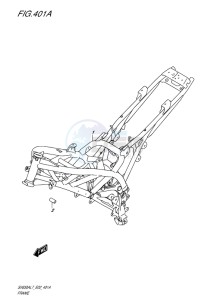 SV650 ABS EU drawing FRAME