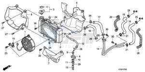 PES125R9 France - (F / CMF STC 2F) drawing RADIATOR