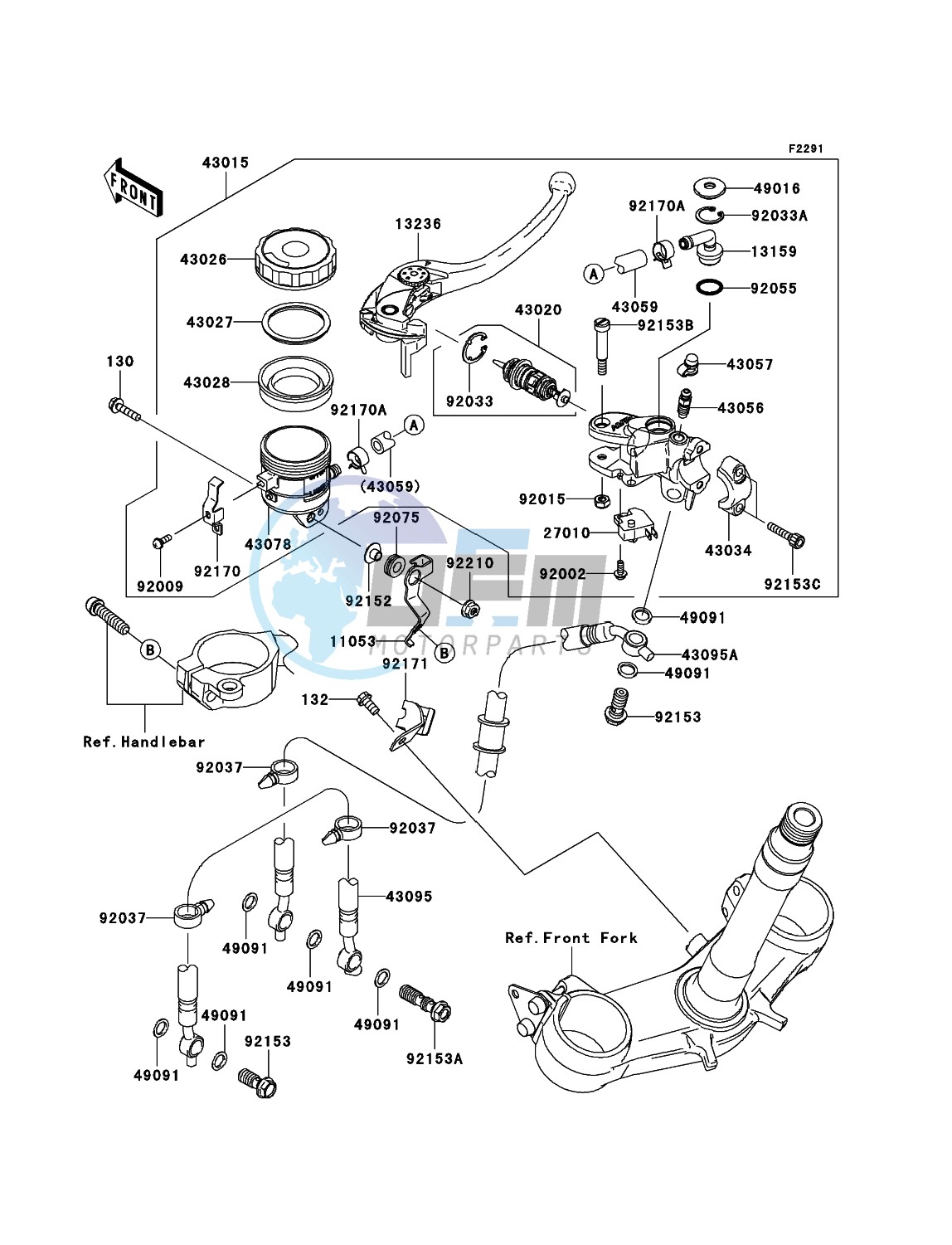 Front Master Cylinder