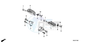 CRF250X9 Europe Direct - (ED / CMF) drawing STEP