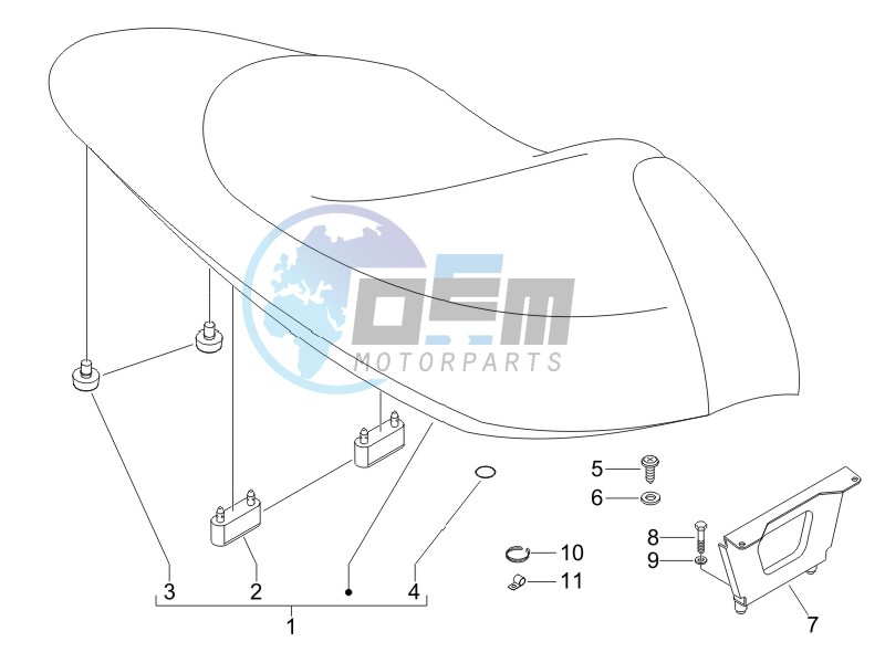 Saddle seats - Tool roll