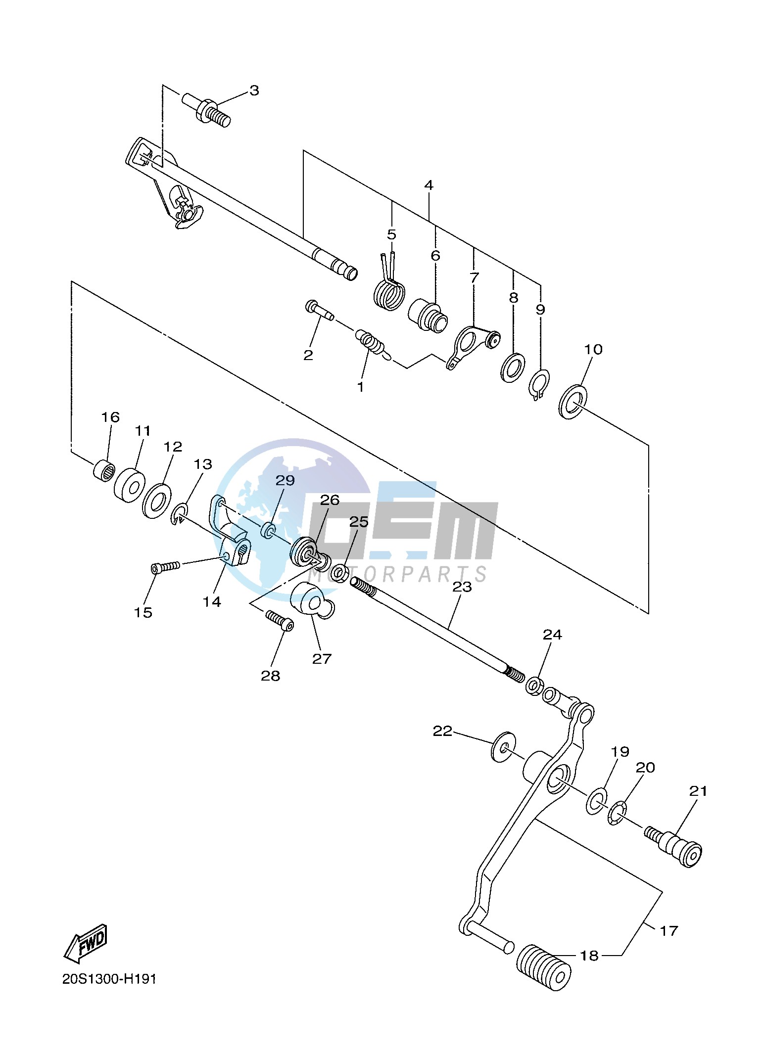 SHIFT SHAFT