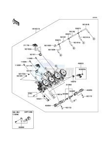 Z1000_ABS ZR1000EBF FR XX (EU ME A(FRICA) drawing Throttle