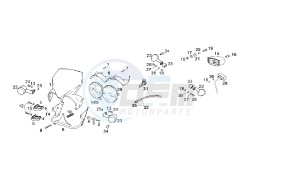 SENDA SM - 125 CC VTHSC2B1A 4T EU2 drawing HEADLAMPS - BLINKERS MY04