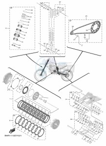 YZ450F (BHR6) drawing MAINTENANCE PARTS KIT