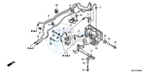 CBR600FAC drawing ABS MODULATOR