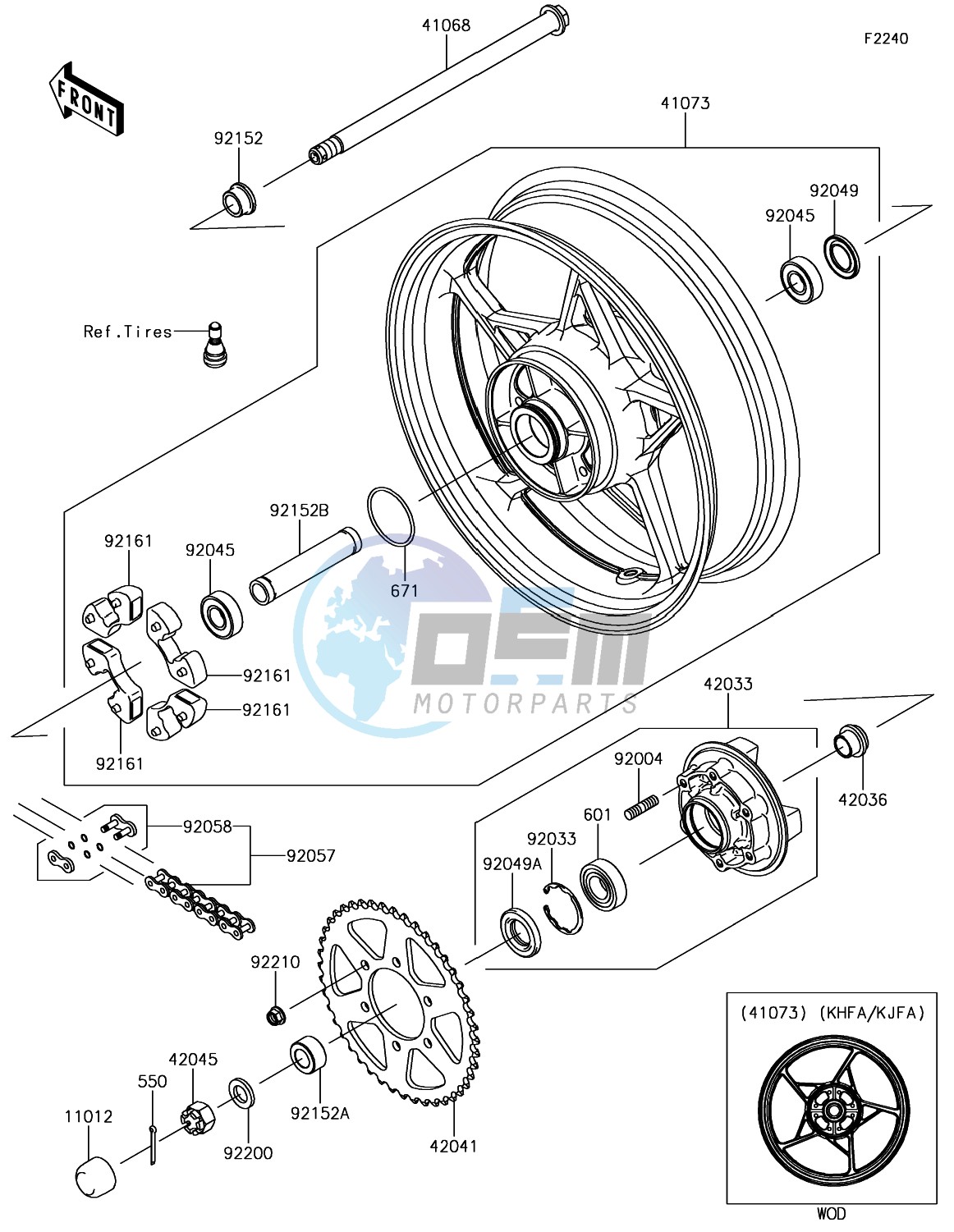 Rear Hub