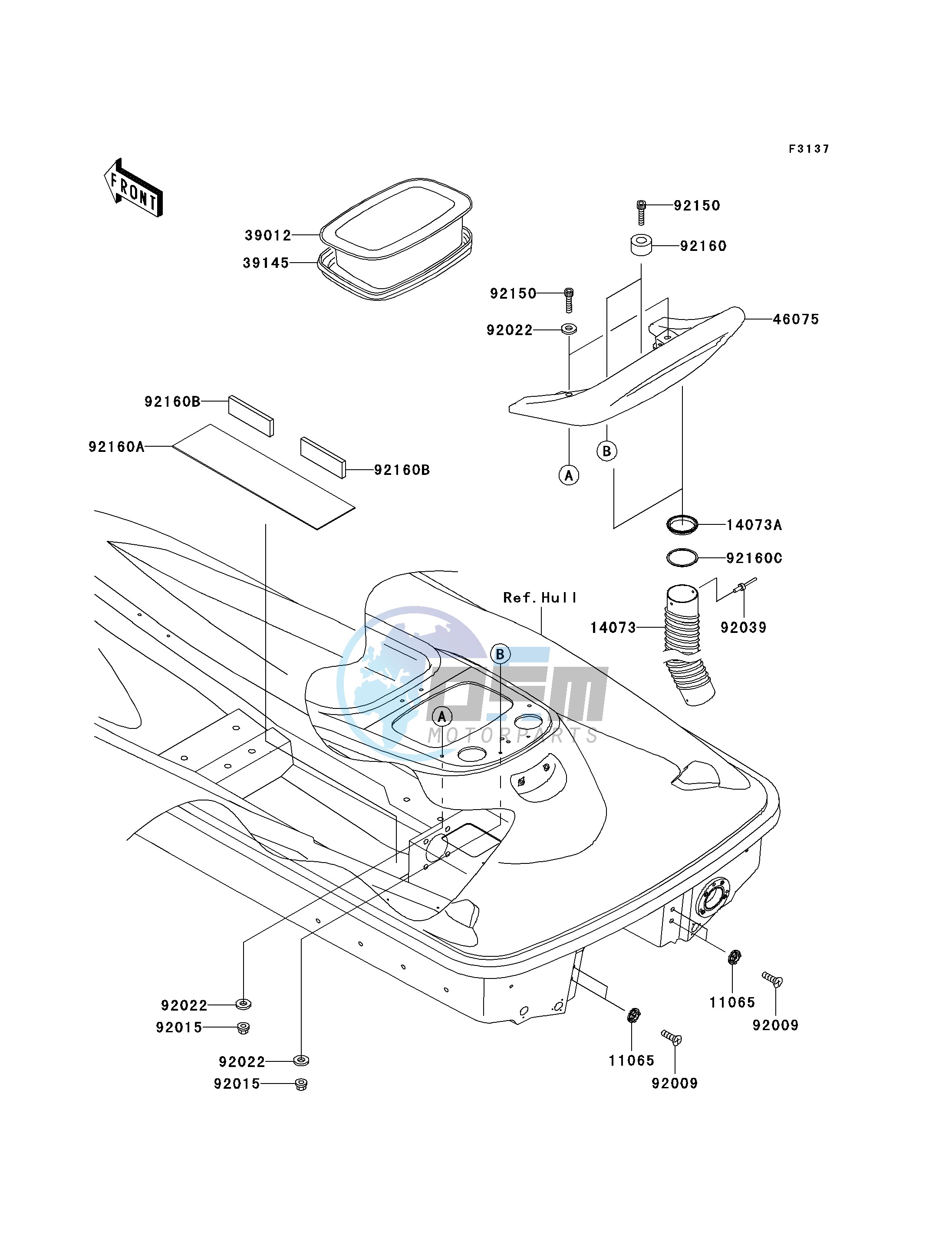 HULL REAR FITTINGS