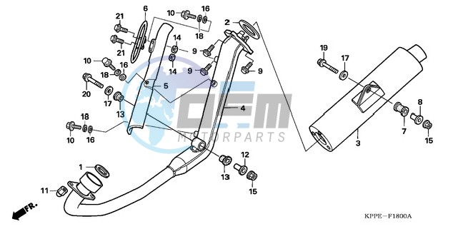 EXHAUST MUFFLER