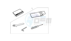 SENDA R X-TREM - 50 CC VTHSR1D1A EU2 drawing ACCESSORIES