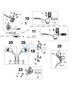 VIVA 2 SL4 EU drawing BRAKE SYSTEM *MOLEX*