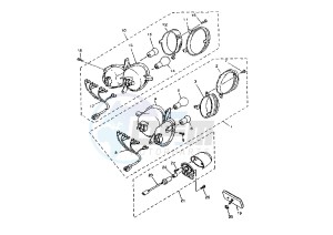 YP MAJESTY 125 drawing TAILLIGHT