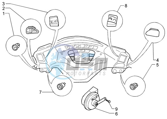 Electrical device-electric horn