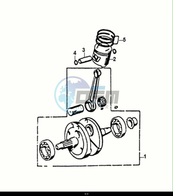 CRANK SHAFT - PISTON