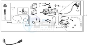 JET EURO X 50 drawing CARBURATOR