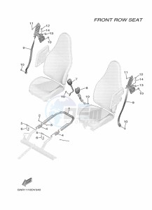 YXF850ES YX85FPSL (BAR2) drawing SEAT 2