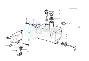 Runner VX-VXR 125-200 125 drawing Oil tank