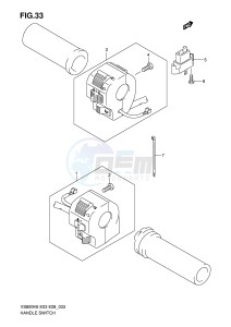 VS800 (E3-E28) INTRUDER drawing HANDLE SWITCH