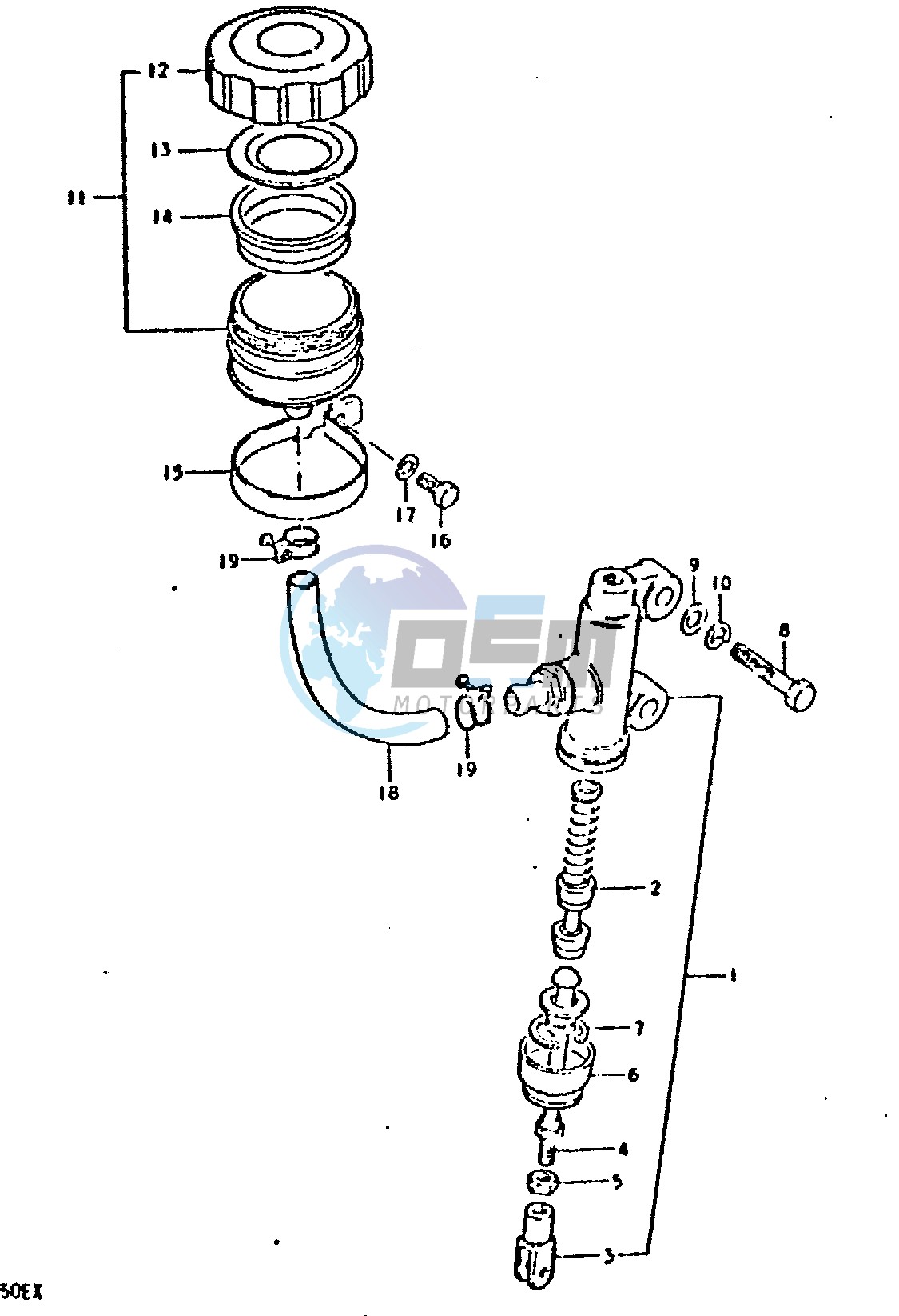 REAR MASTER CYLINDER