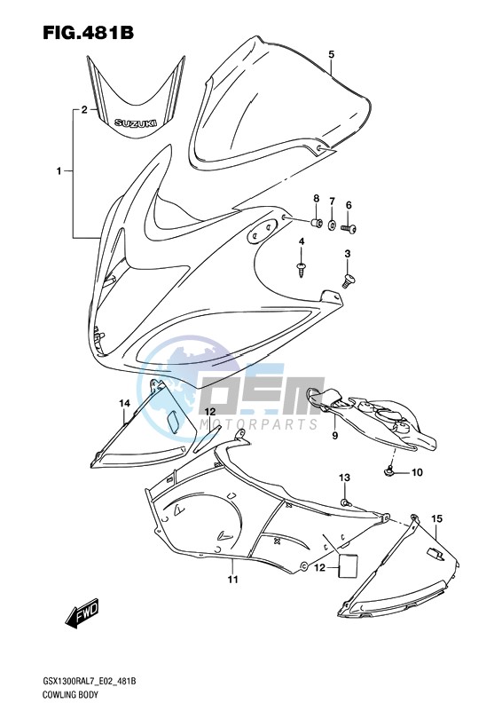 COWLING BODY