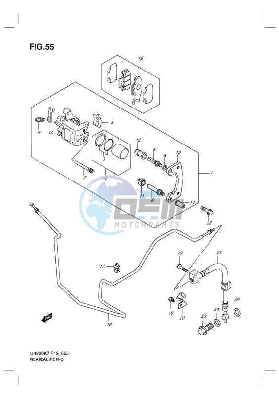 REAR CALIPER