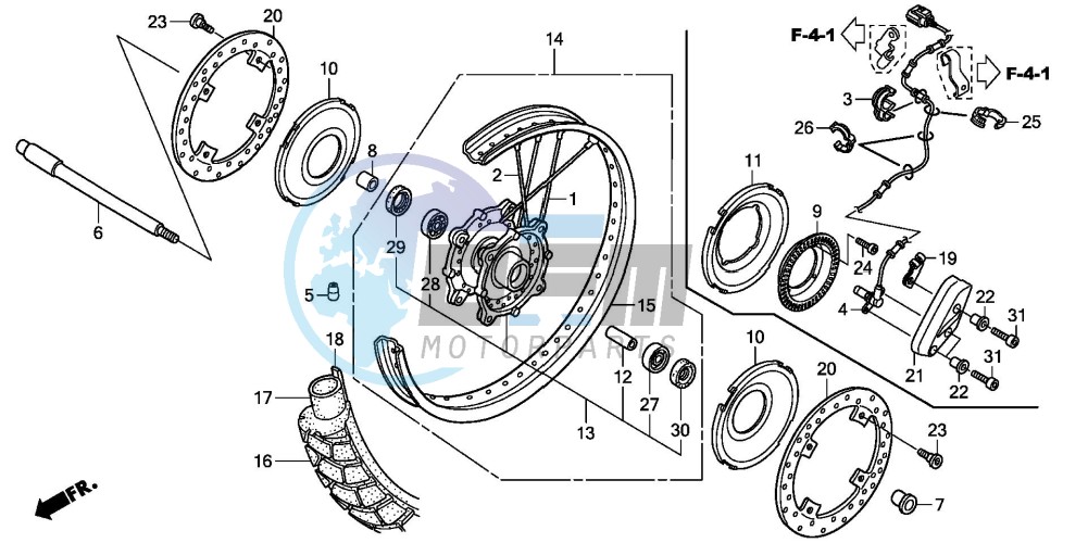 FRONT WHEEL