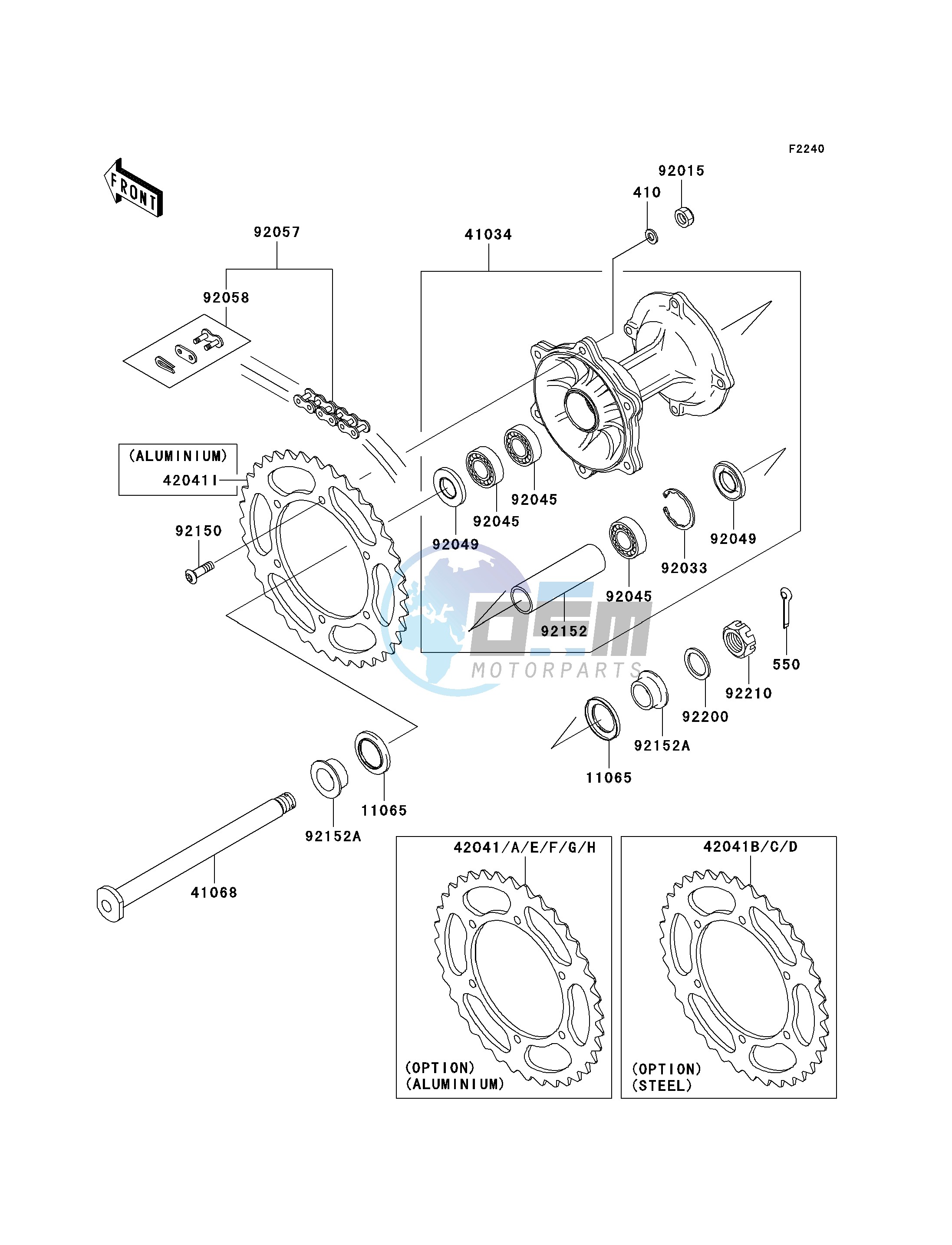 REAR HUB