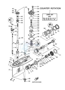 FL150A drawing PROPELLER-HOUSING-AND-TRANSMISSION-3