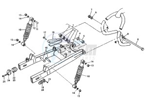 ROADSTER 125 drawing REAR ARM