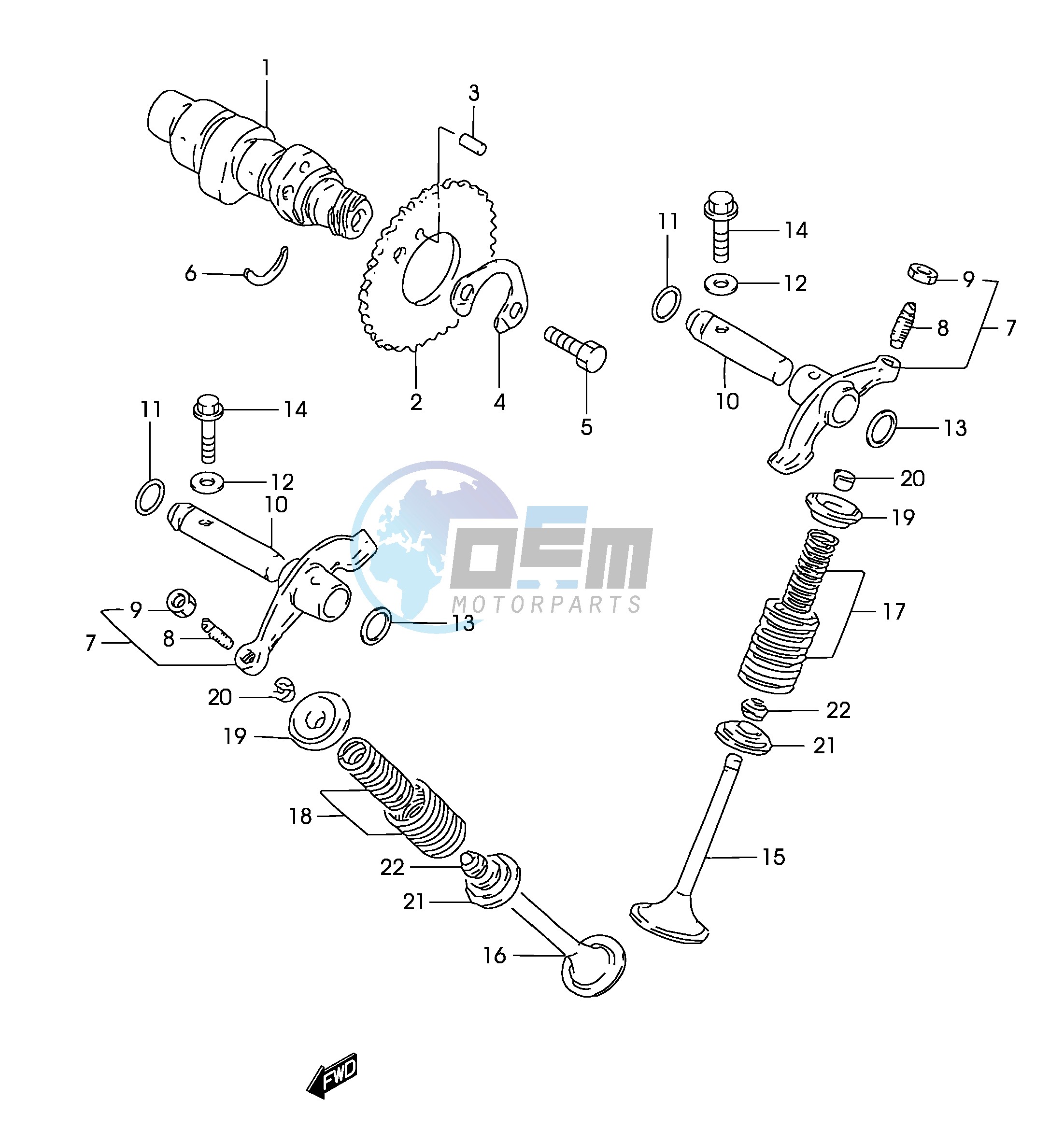 CAMSHAFT-VALVE