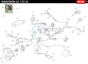 MARATHON-125-AC-E4-FREE-JUMP-AUSTRIA-FREE-JUMP-GREEN drawing ELECTRICAL