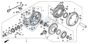 ST1100A drawing FINAL DRIVEN GEAR (ST1100A)