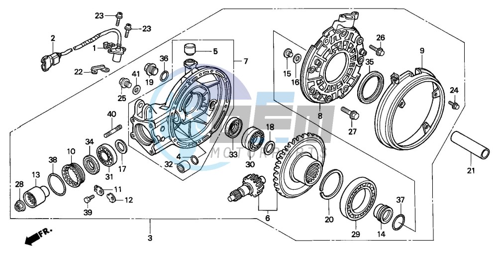 FINAL DRIVEN GEAR (ST1100A)