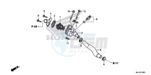 NC750XE NC750X Europe Direct - (ED) drawing THERMOSTAT