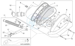 SR 50 H2O Di-Tech e2 drawing Air box