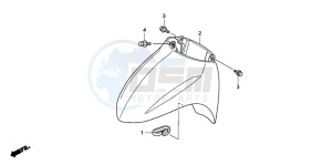 NVS503SH 502 drawing FRONT FENDER