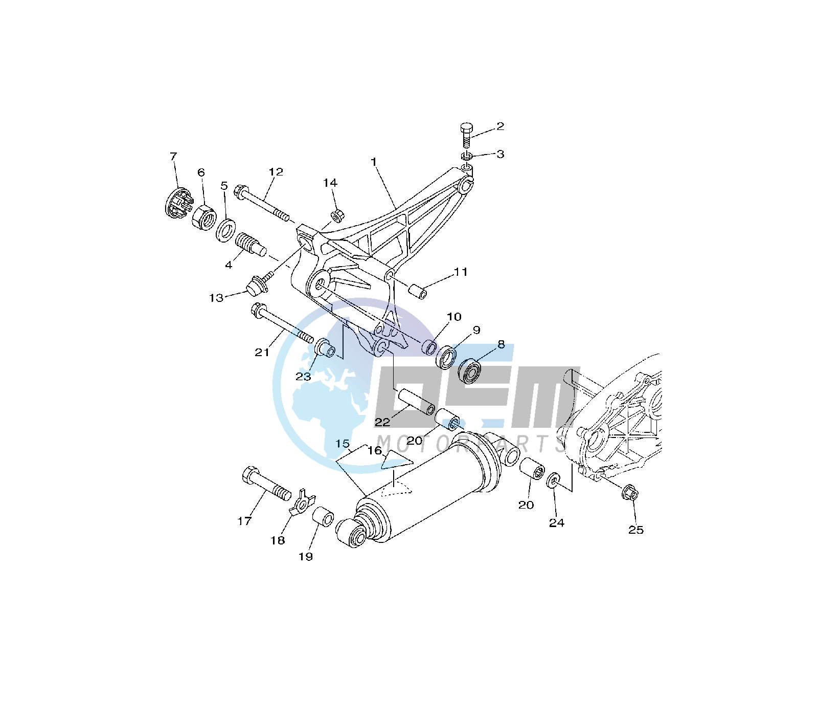 REAR SHOCK ABSORBER