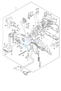 DF 9.9A drawing Remote Control w/Remote Control