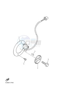 XJR1300C XJR 1300 (2PN4) drawing PICK UP COIL & GOVERNOR