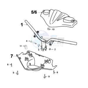 FIGHT WRCLX EU drawing HANDLEBAR