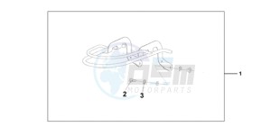 VT750C9 Ireland - (EK / MK) drawing FRONT FENDER RAIL