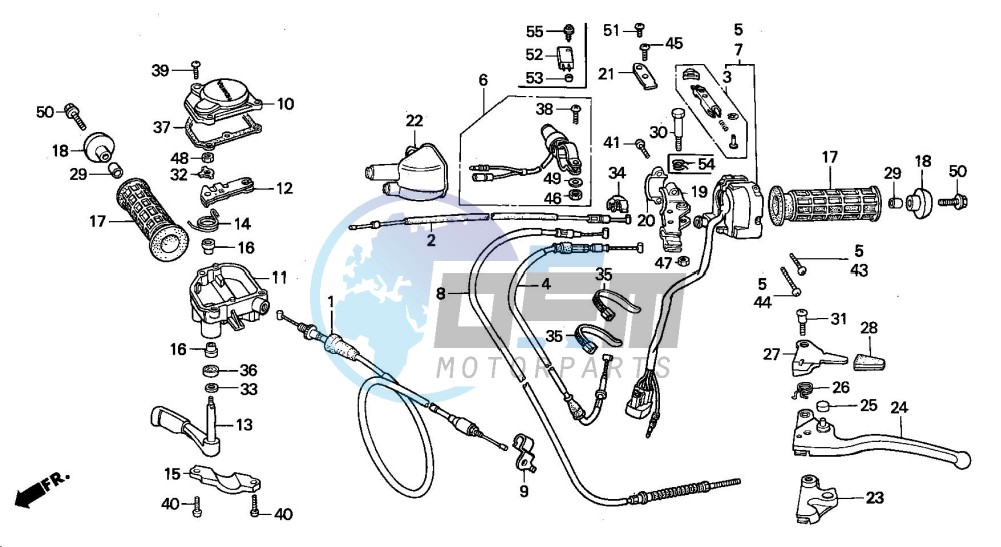 HANDLE LEVER/SWITCH/CABLE