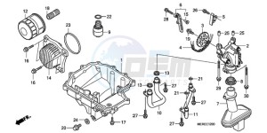 CBF600NA9 Europe Direct - (ED / ABS) drawing OIL PAN/OIL PUMP