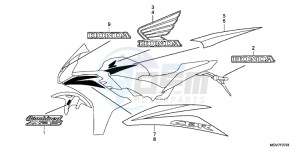 CBR600FB drawing MARK (2)